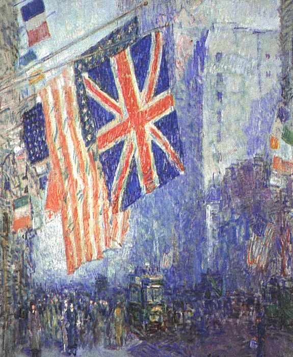 Childe Hassam The Union Jack